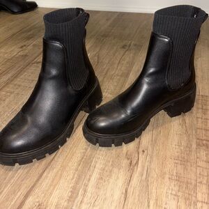 Steve Madden - Black Ankle Boots for Women - Size 7.5